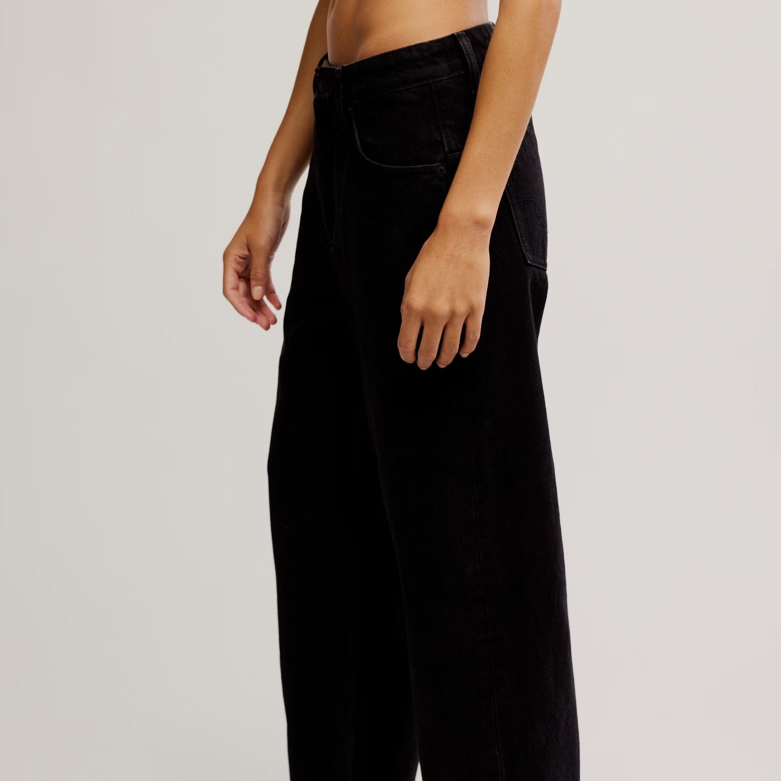 Free People Deep Trance Dropped Boyfriend Jeans