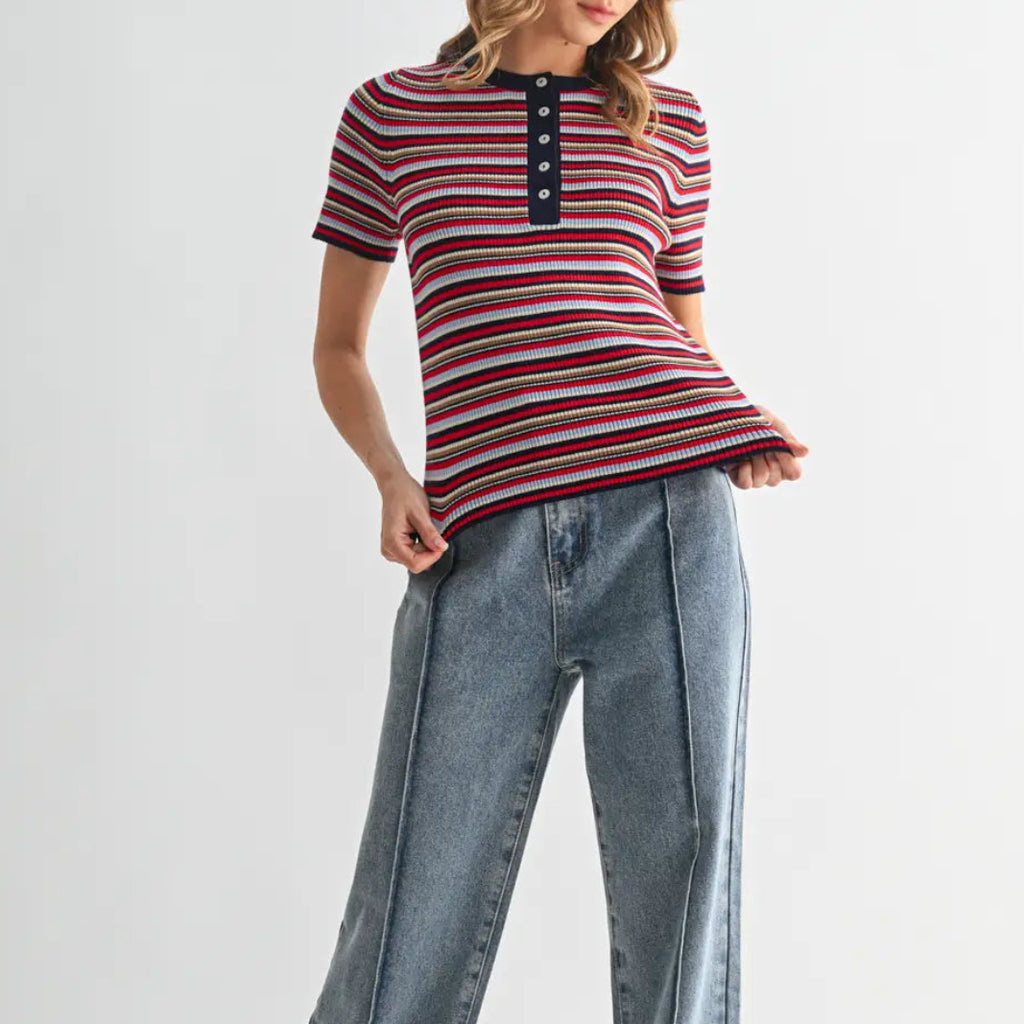 Parker Striped Top