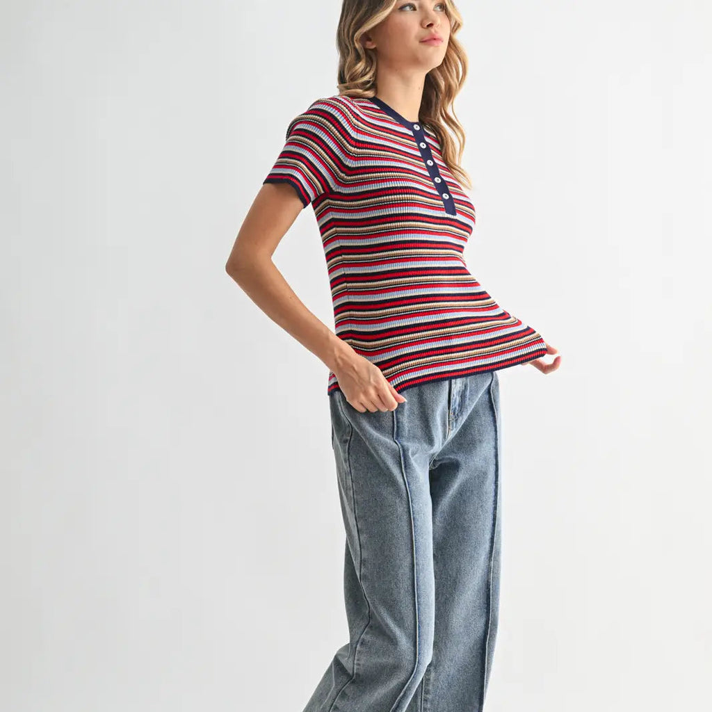 Parker Striped Top