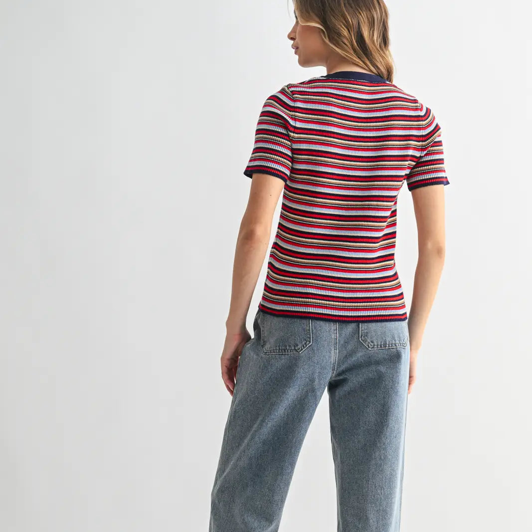 Parker Striped Top