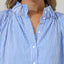 Shera Striped Patma Mock Neck