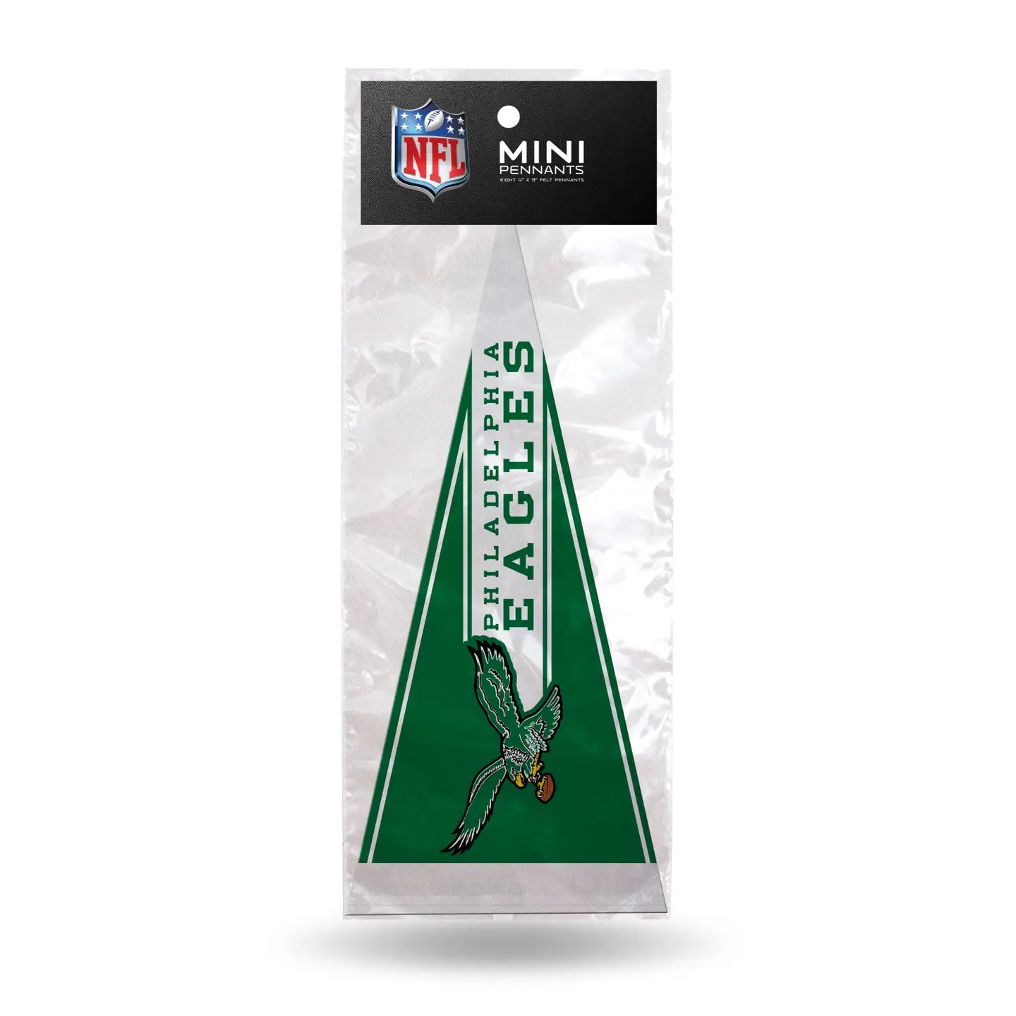 Philadelphia Eagles Retro 8-Piece Mini Pennant Set