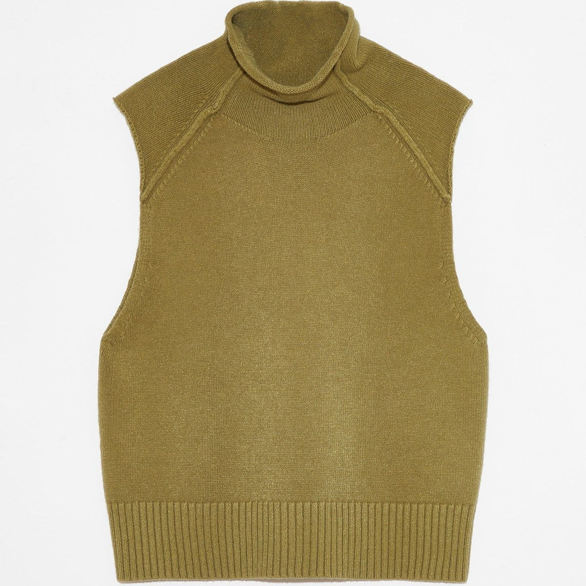 Déluc Penstemon Knit Turtleneck Vest