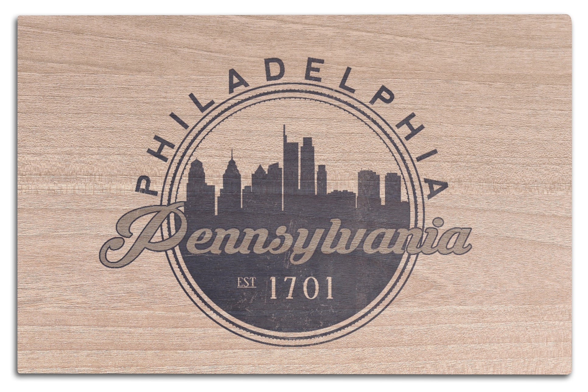 Philly Wood Sign