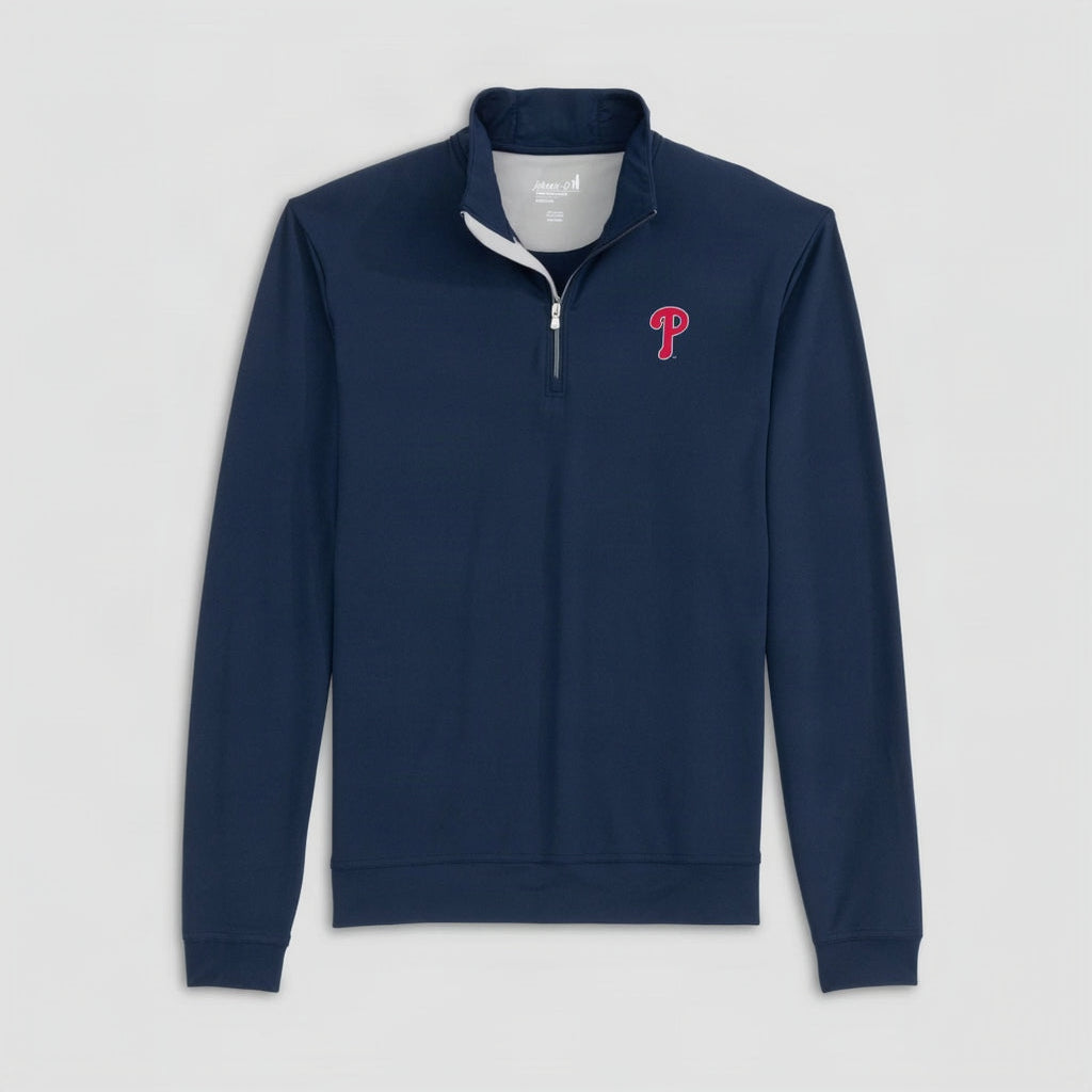Johnnie-O Philadelphia Phillies Motion Performance 1/4 Zip
