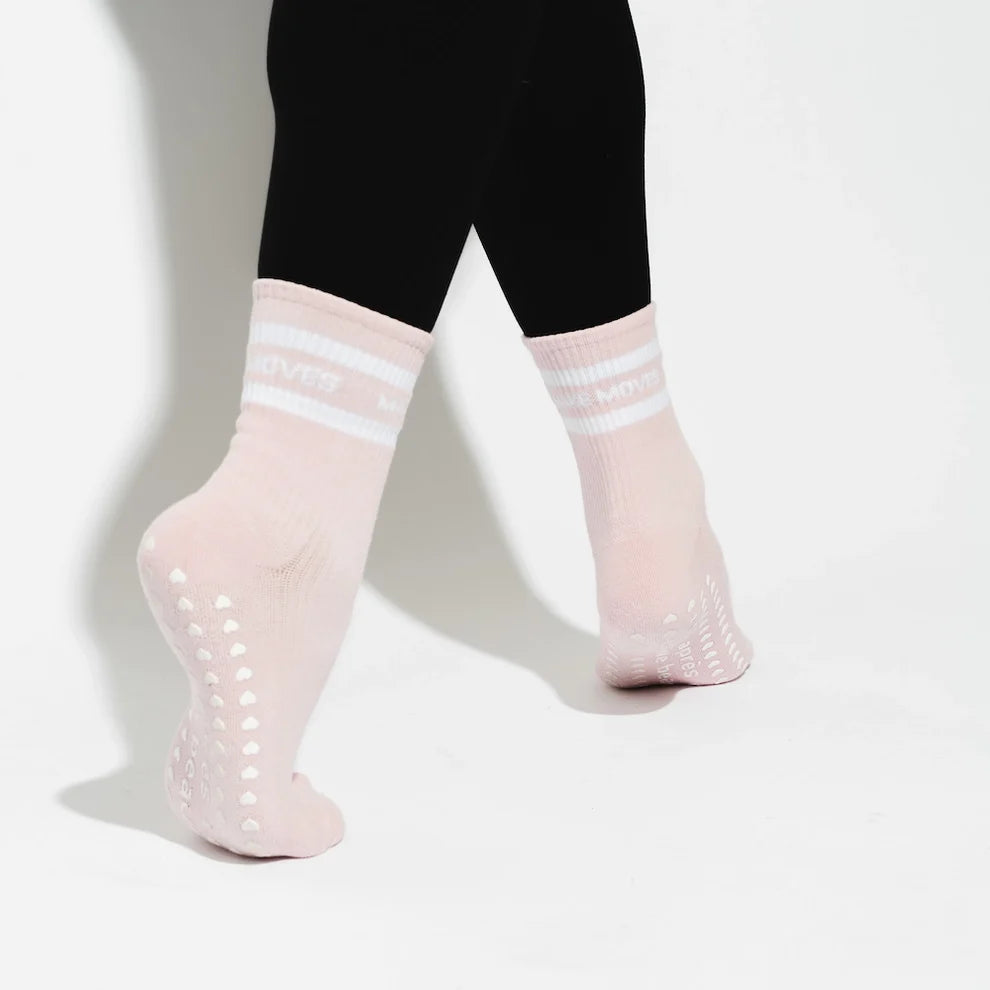 Aprés Beauty Pilates Grip Socks