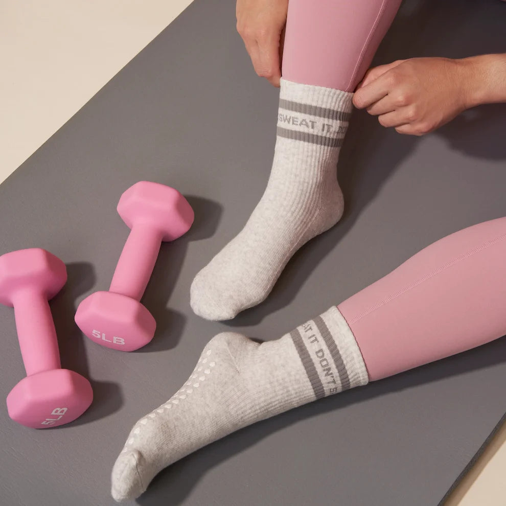 Aprés Beauty Pilates Grip Socks