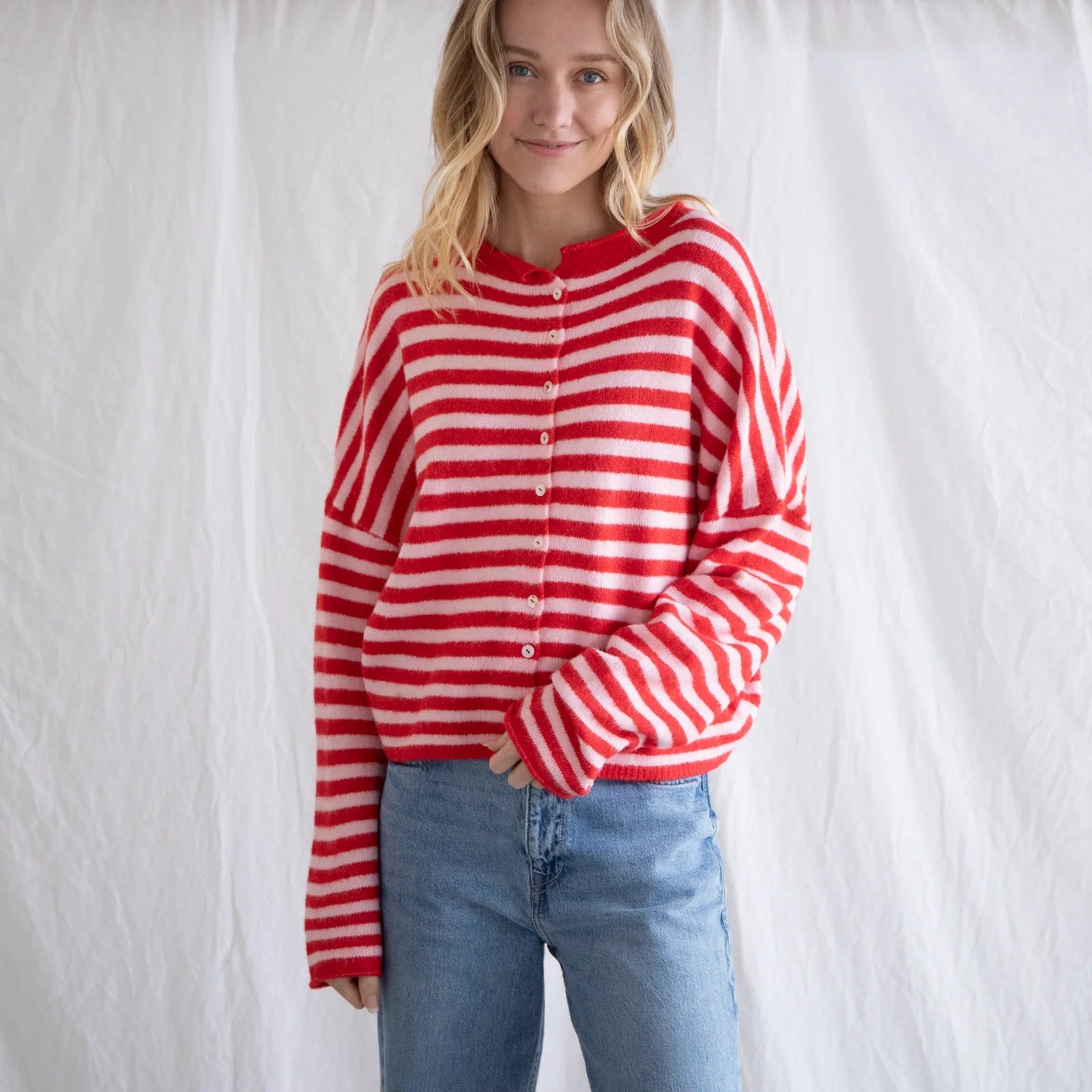 Piper Striped Cardigan