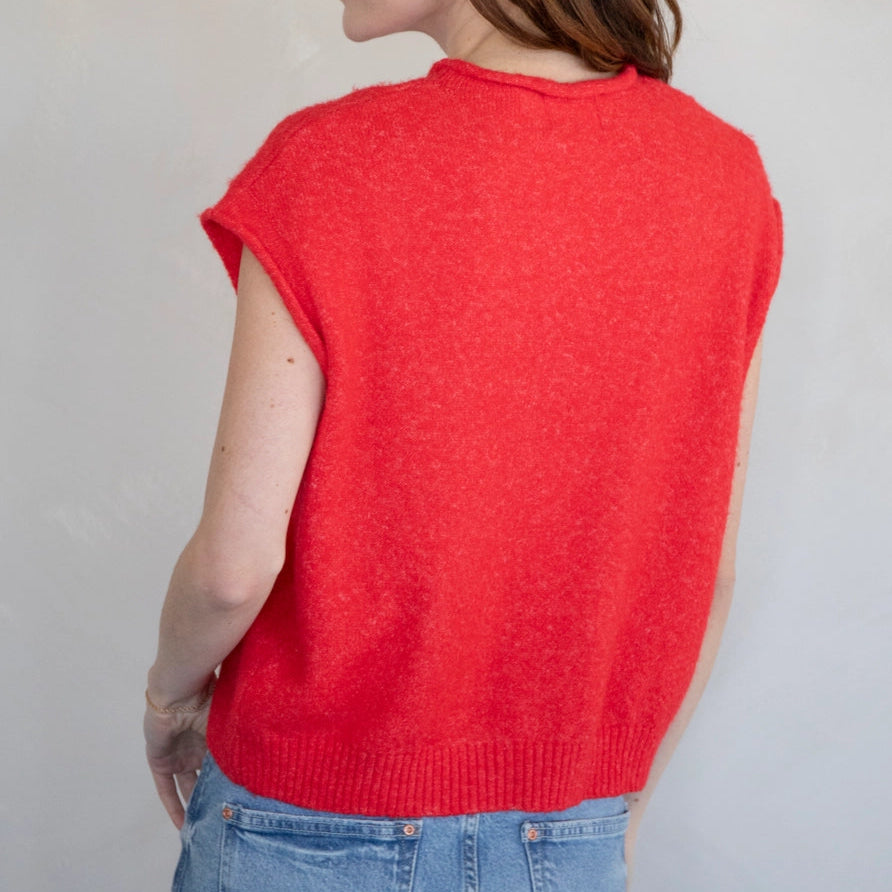 Piper Sweater Vest Cardigan