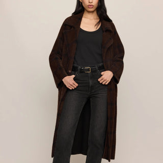 Z Supply Crosby Plaid Cocoon Coat