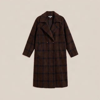 Z Supply Crosby Plaid Cocoon Coat