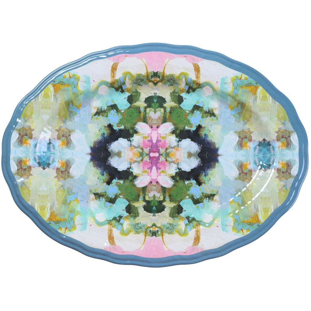 Nantucket Bloom Melamine Platter