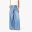 Pleated Denim Trouser