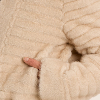 Ribbed Plush Jacket