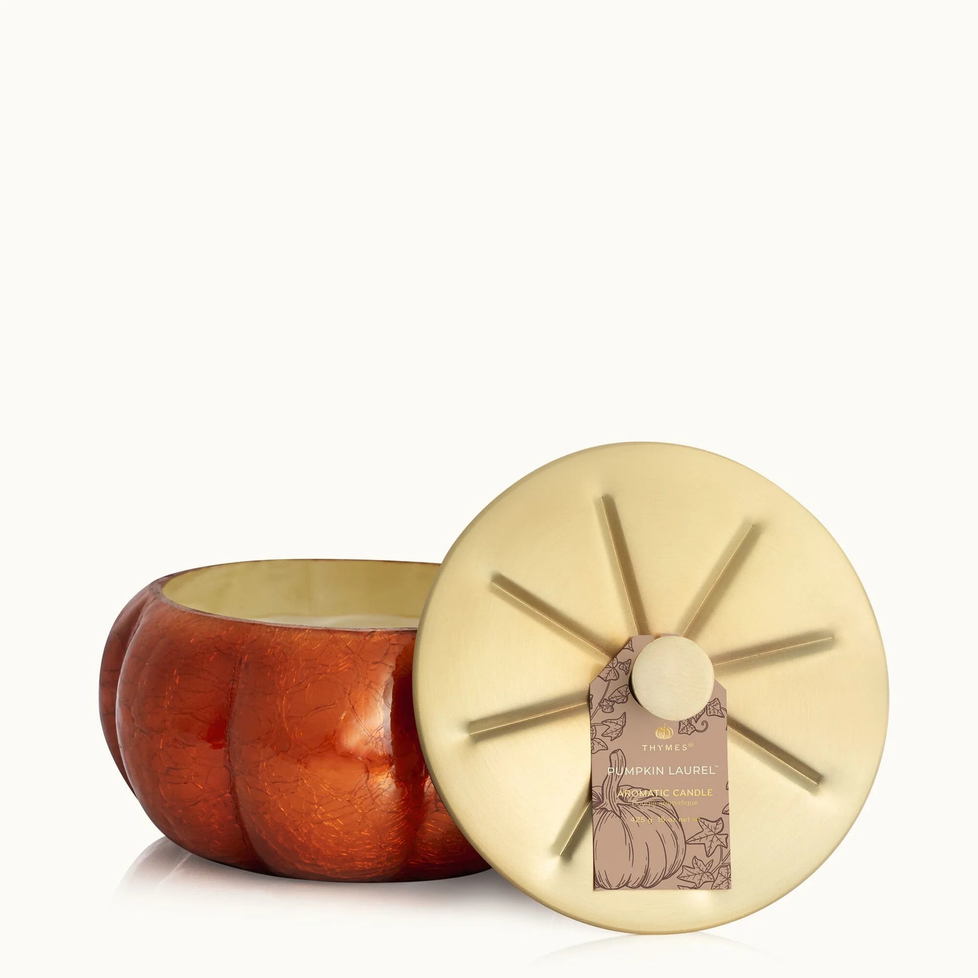 Pumpkin Laurel Large Statement Candle