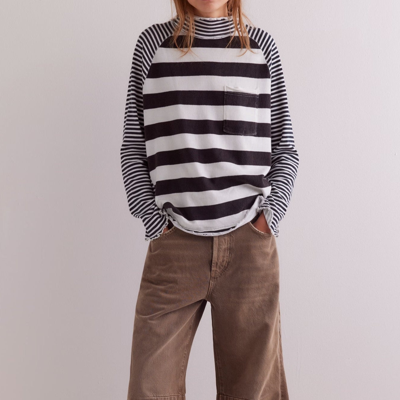 Free People Punk Playful Top