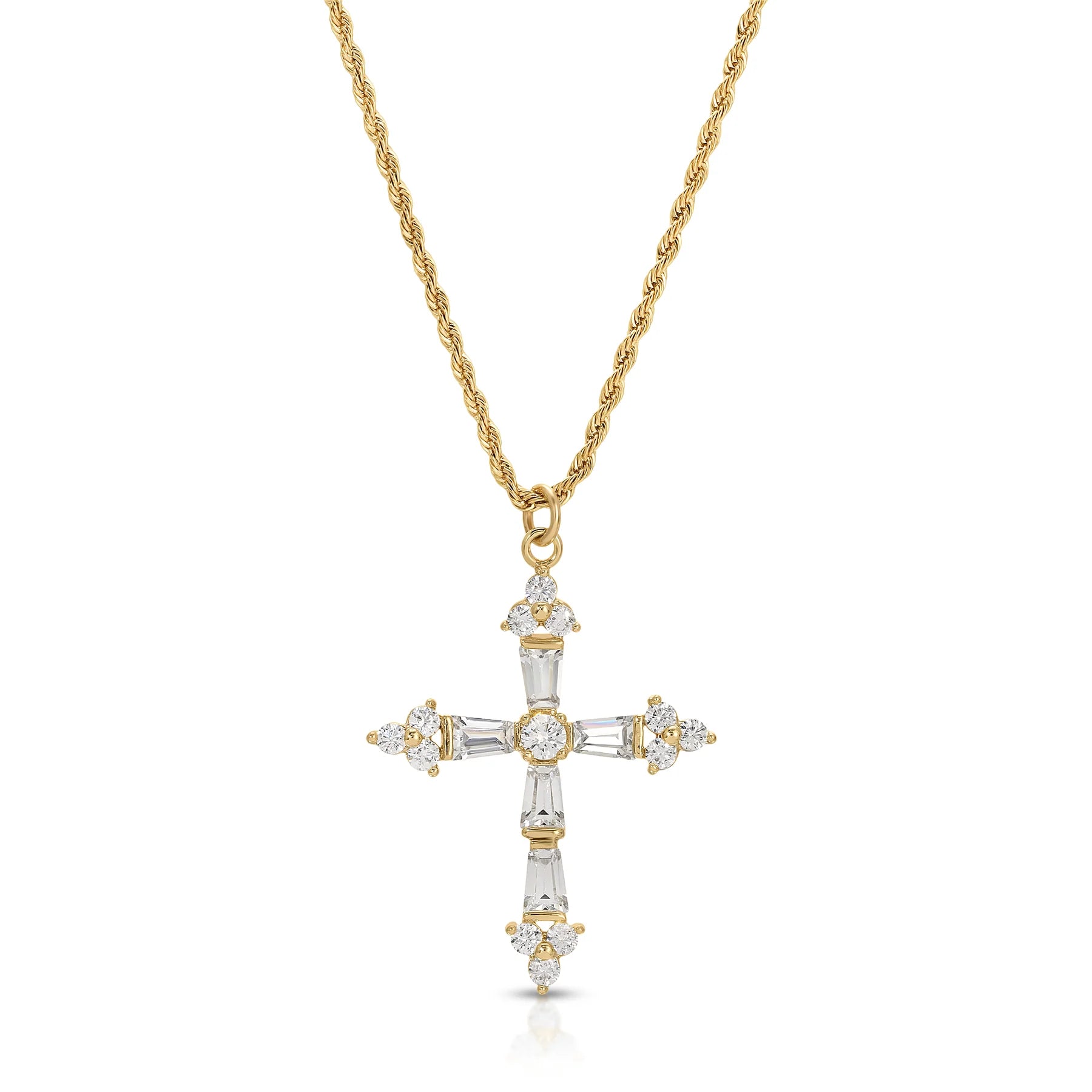 Joy Dravecky Queen's Cross Necklace