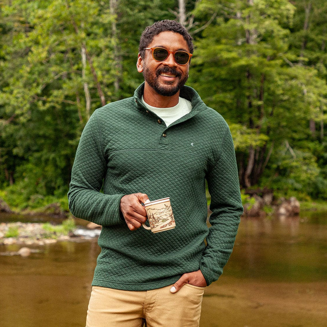 Criquet Quilted Pullover