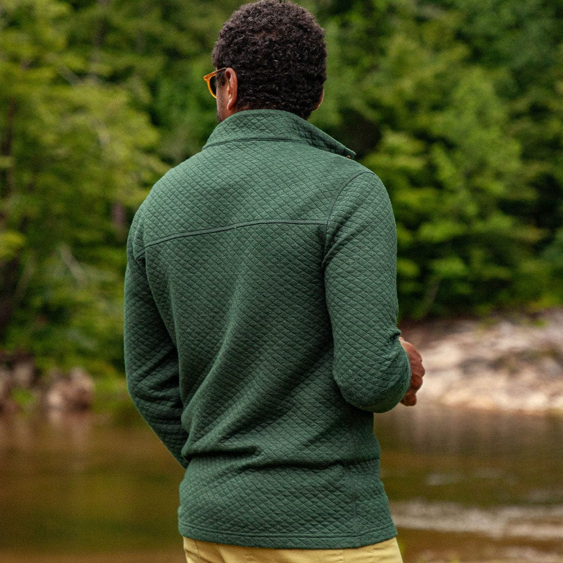 Criquet Quilted Pullover