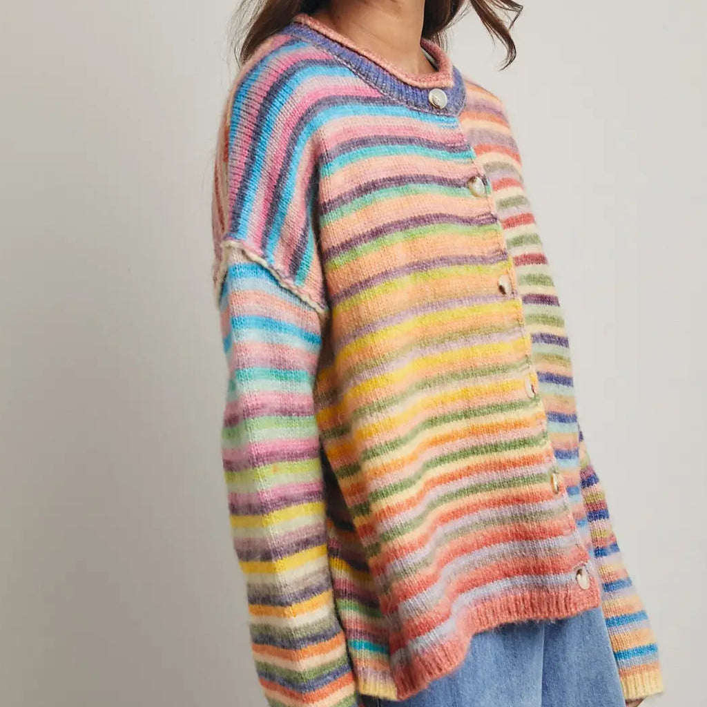 Rainbow Knit Cardi
