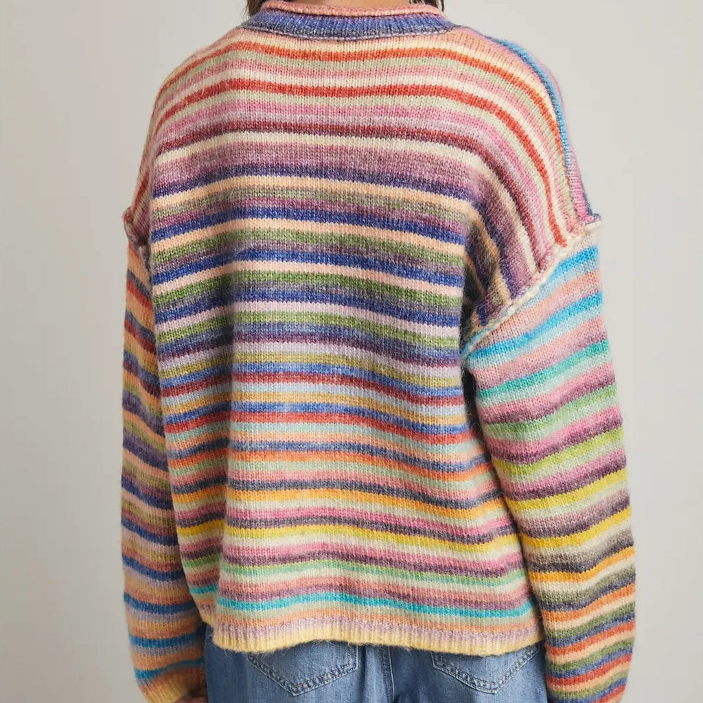 Rainbow Knit Cardi