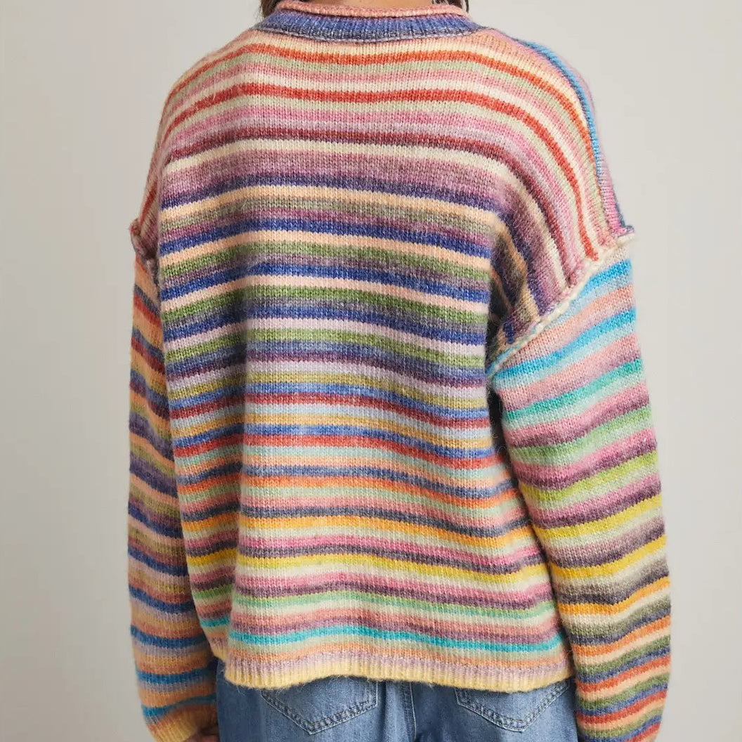 Rainbow Knit Cardi