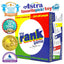 The Rank Game board game box featuring colorful award badges and tagline 'instant community, just add people'