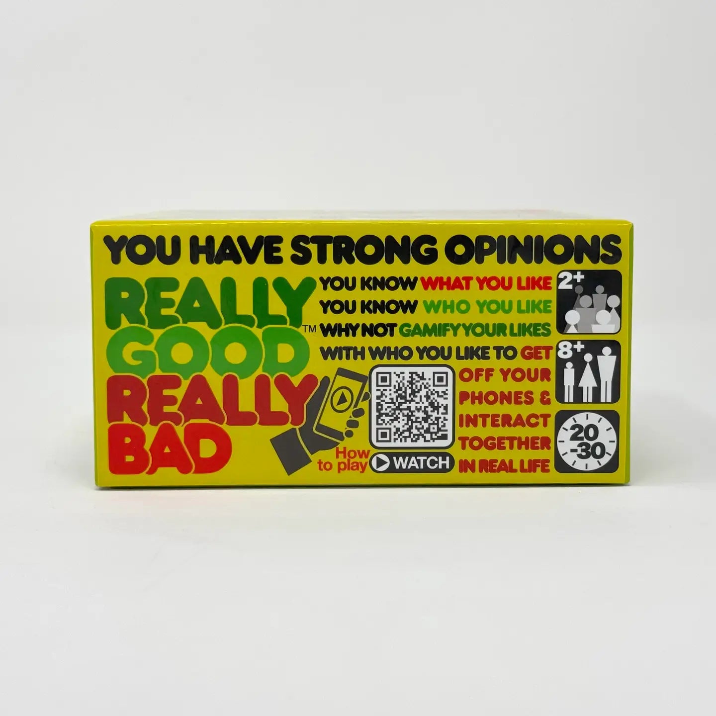 Really Good Really Bad: Get To Know You Rating Game