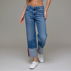 Hidden Ella High Rise Cuffed Jean