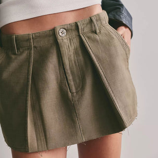 Free People Riverfront Surplus Mini Skirt