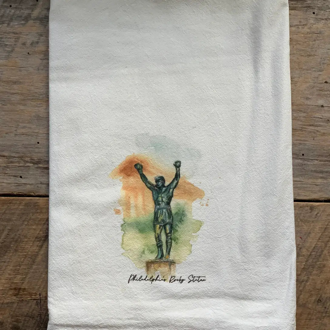 Meadowbrook Lane Philly Themed Flour Sack Towel