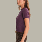 Rolled Edge Sweater Top