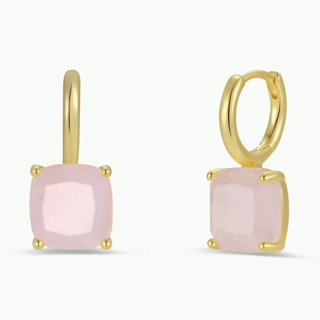 Gemstone Mini Drop Earrings