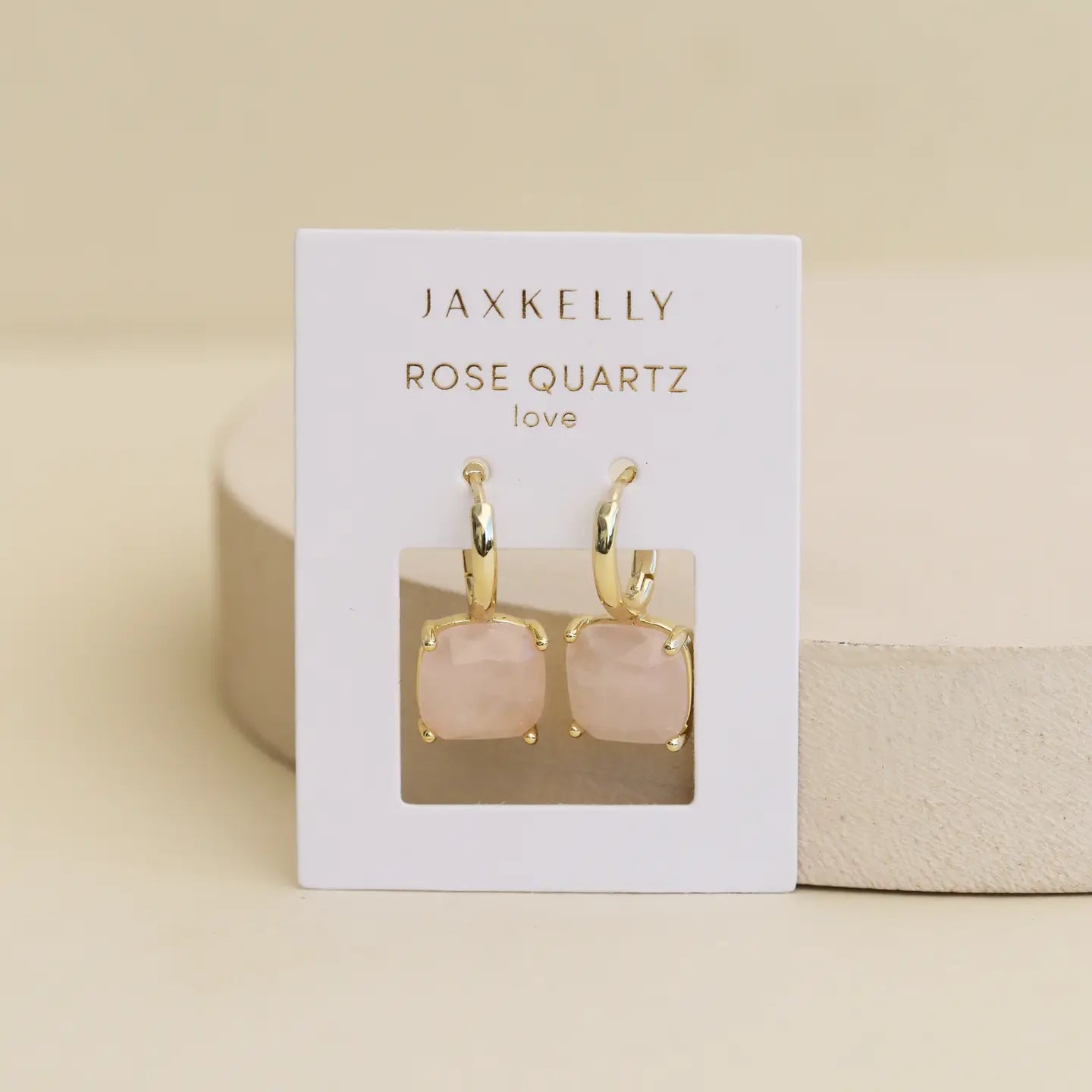 Gemstone Mini Drop Earrings