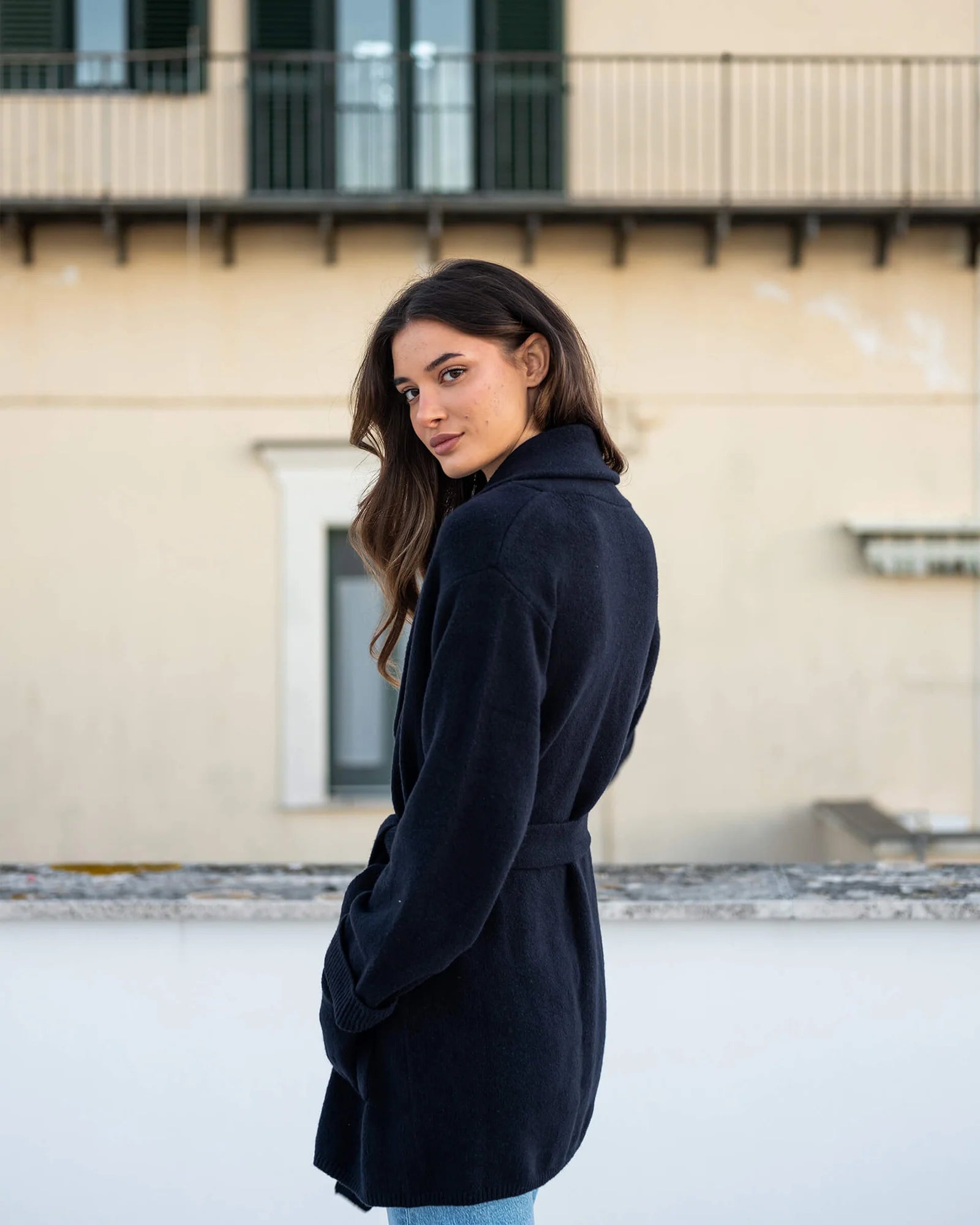Mer Sea Runabout Wrap Sweater
