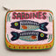 Beaded Sardine Tin Zip Pouch