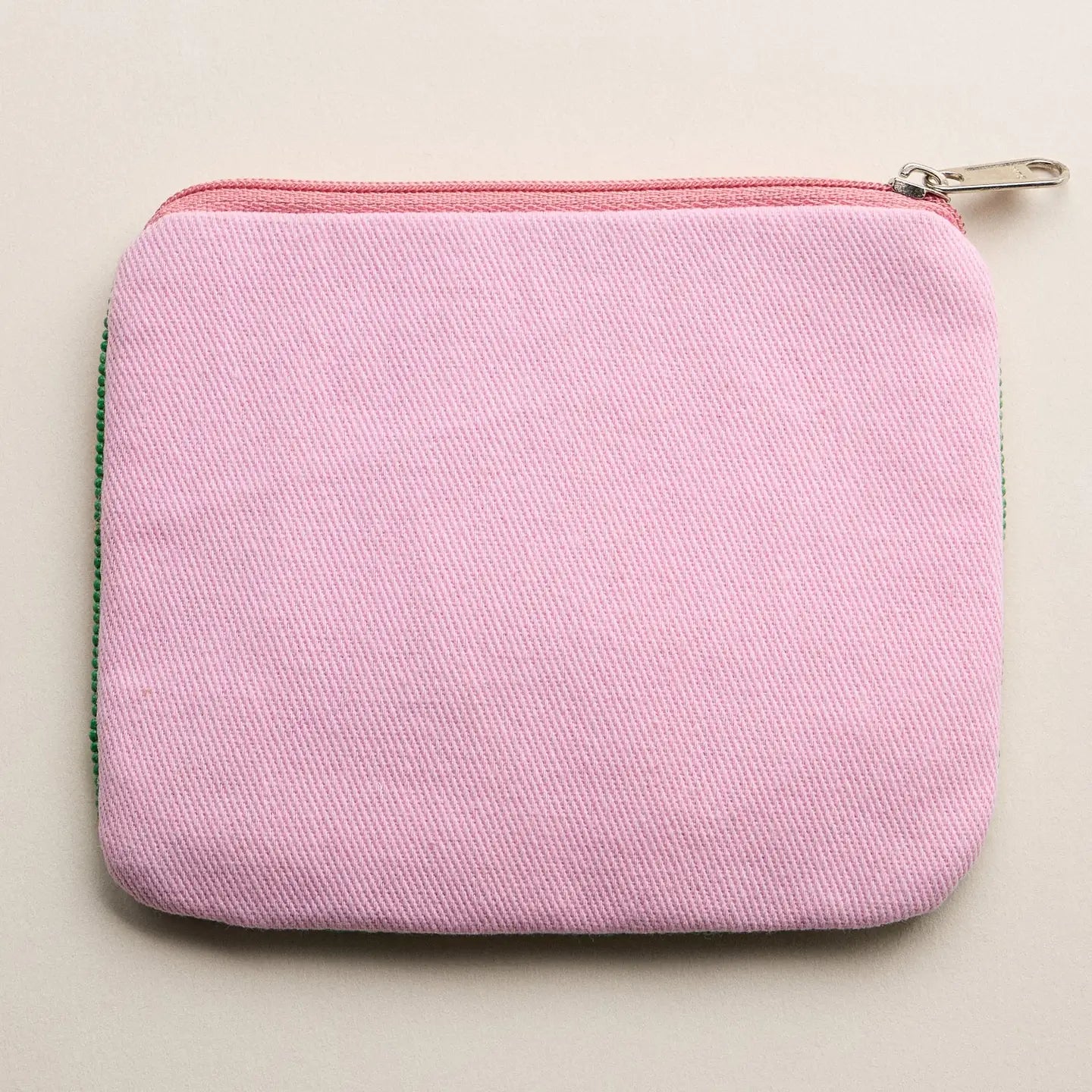 Beaded Sardine Tin Zip Pouch