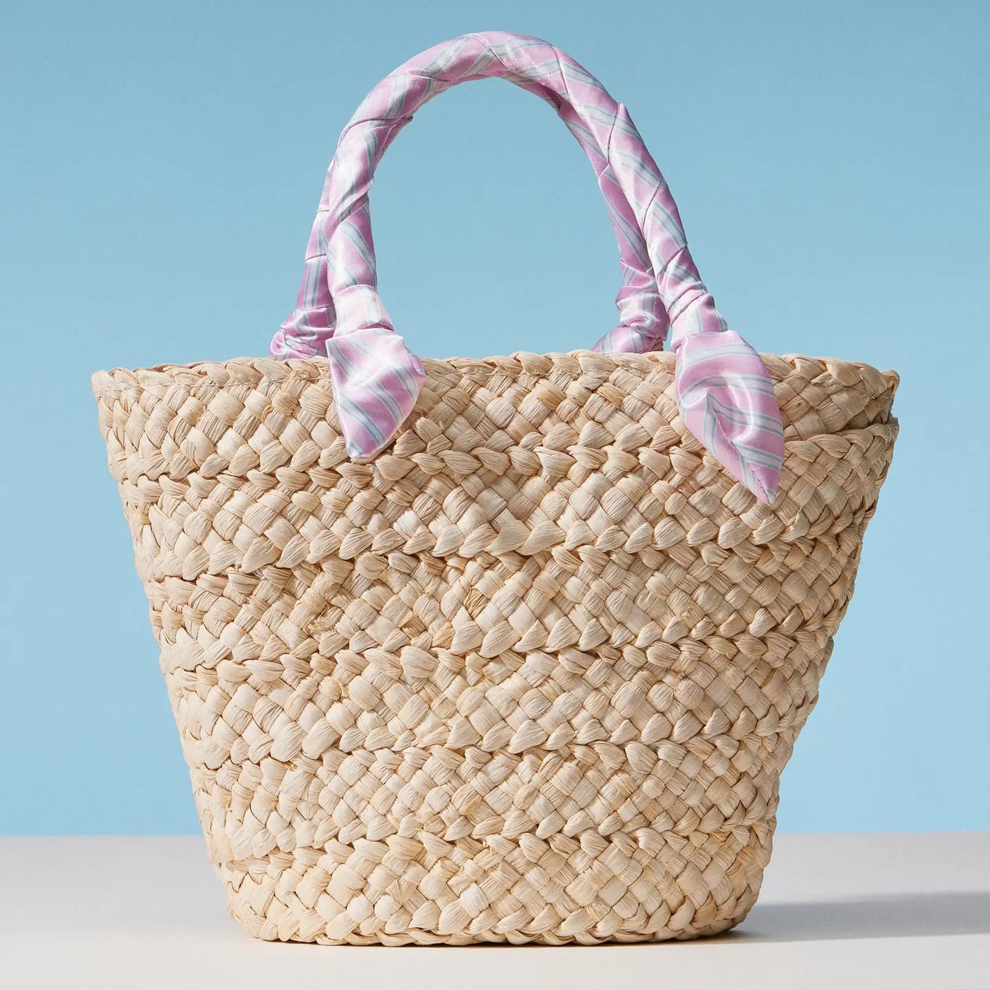 Raffia Scarf Tote