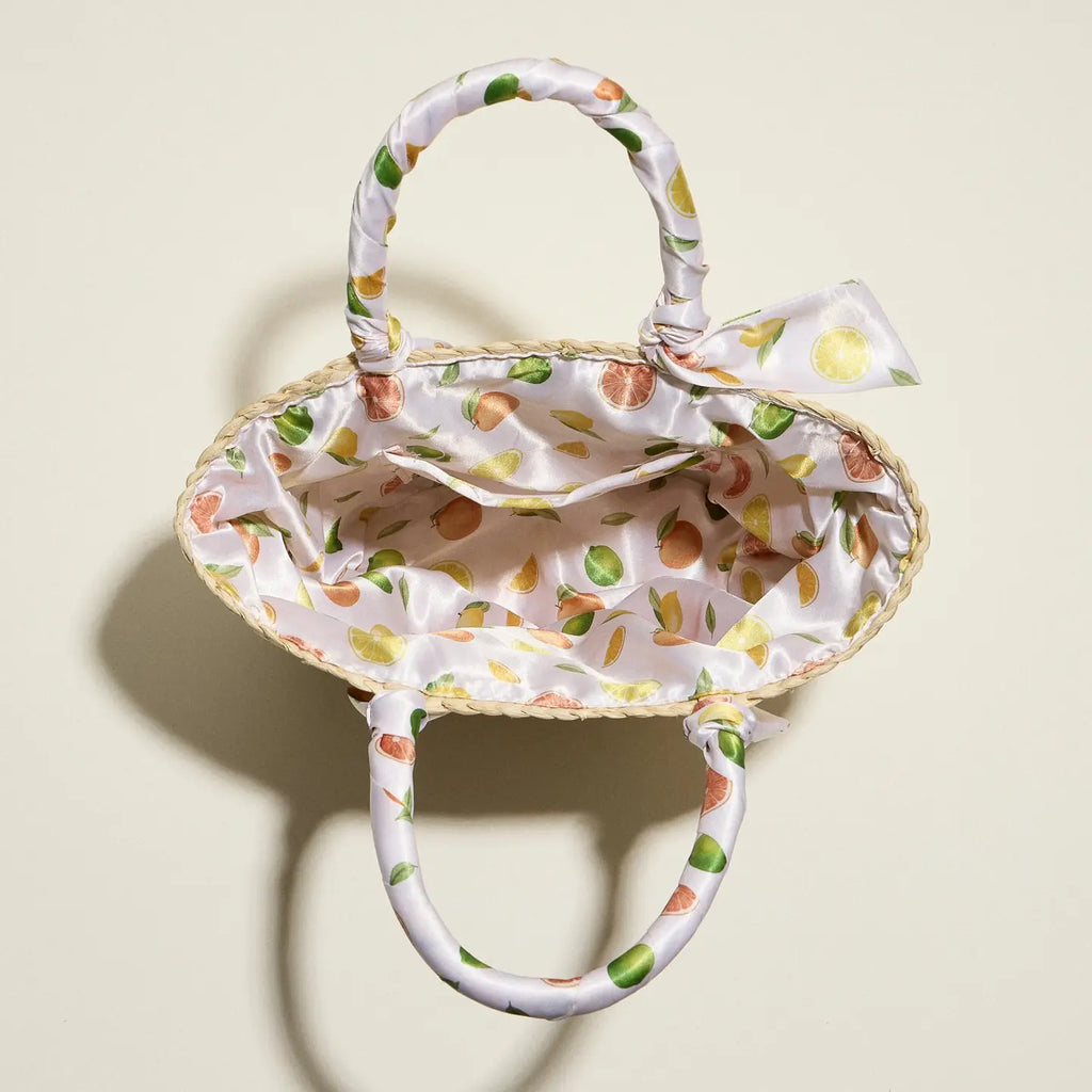Raffia Scarf Tote