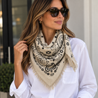 Paisley Bandana Blanket Scarf