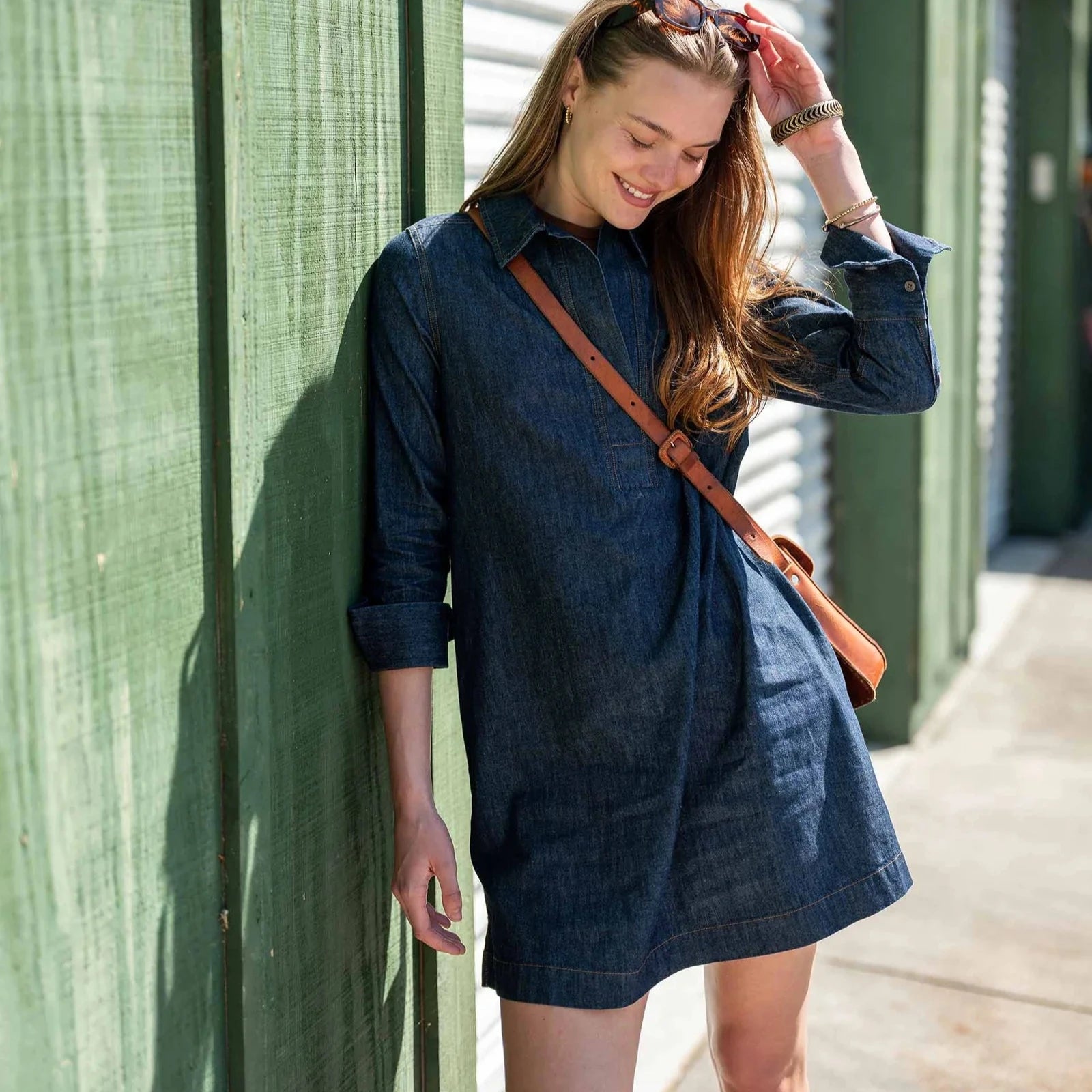 Mersea Scottie Chambray Dress