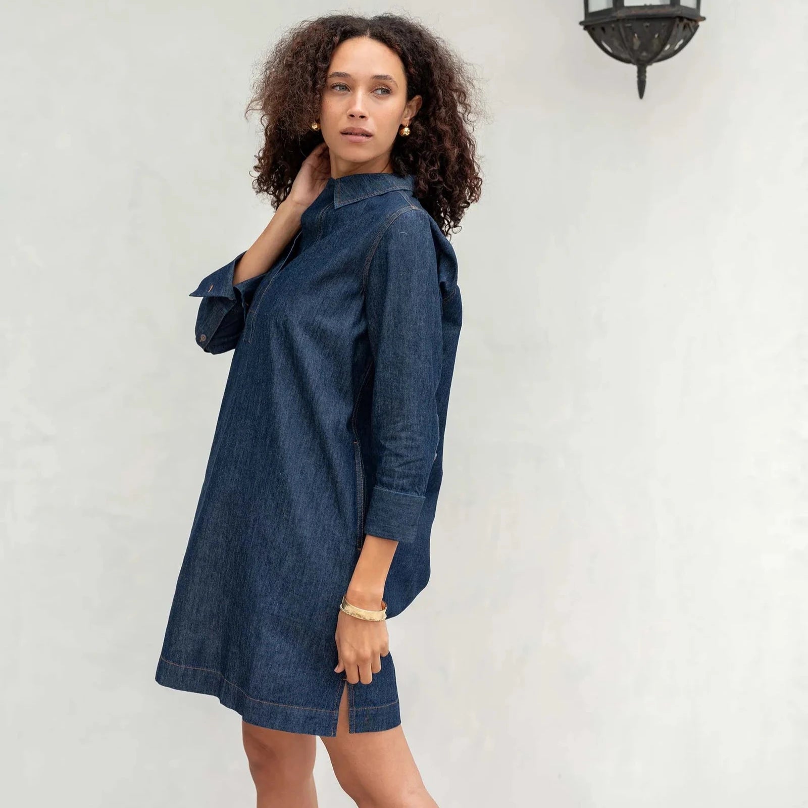 Mersea Scottie Chambray Dress