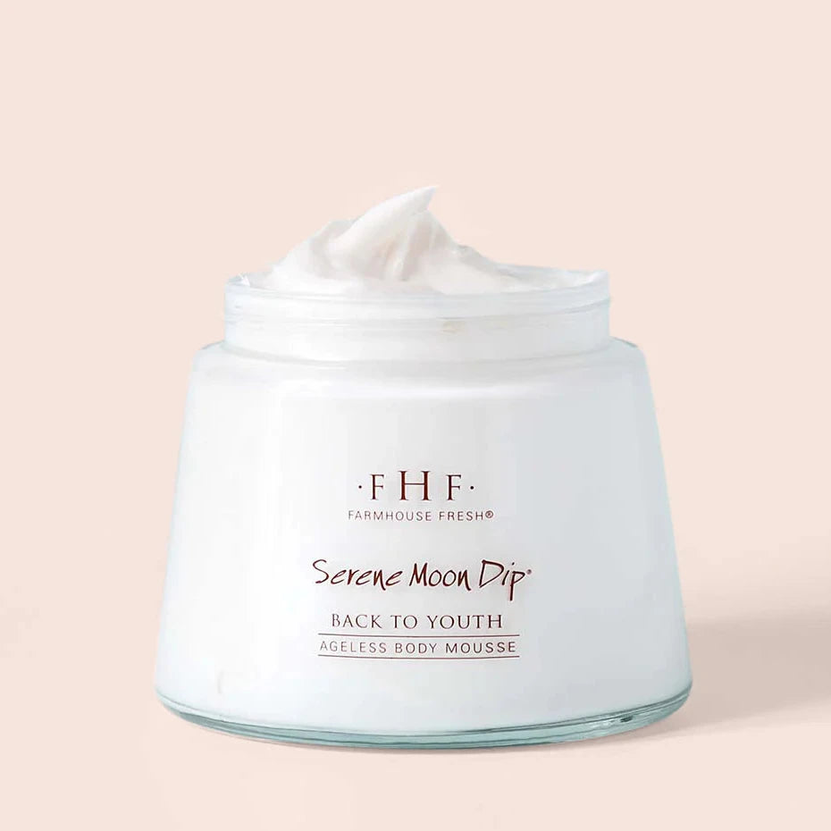 Farmhouse Fresh Serene Moon Dip Back To Youth Body Mousse