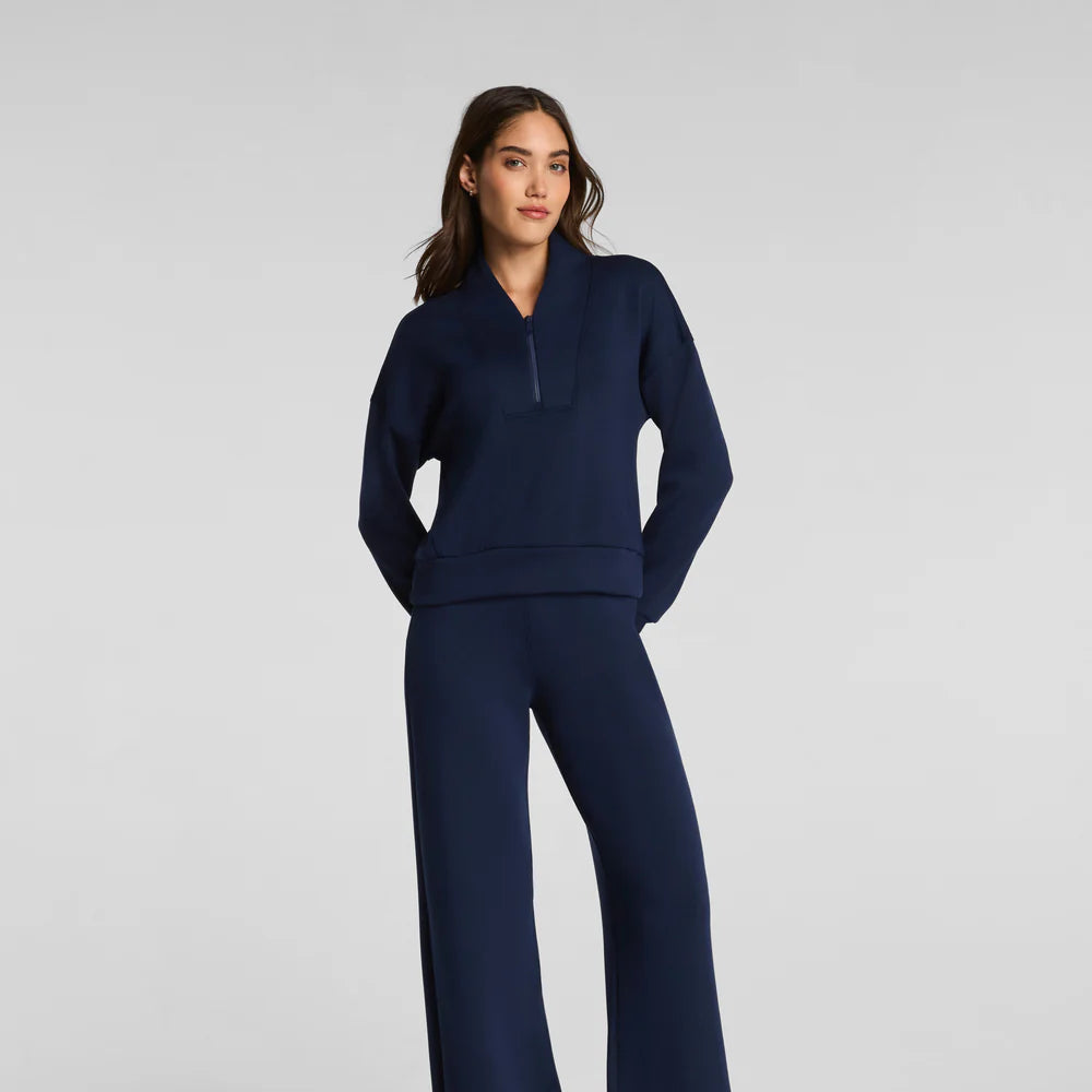 SPANX AirEssentials Shawl Collar Half Zip