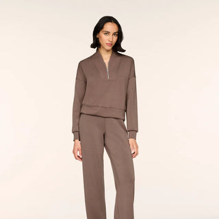 SPANX AirEssentials Shawl Collar Half Zip