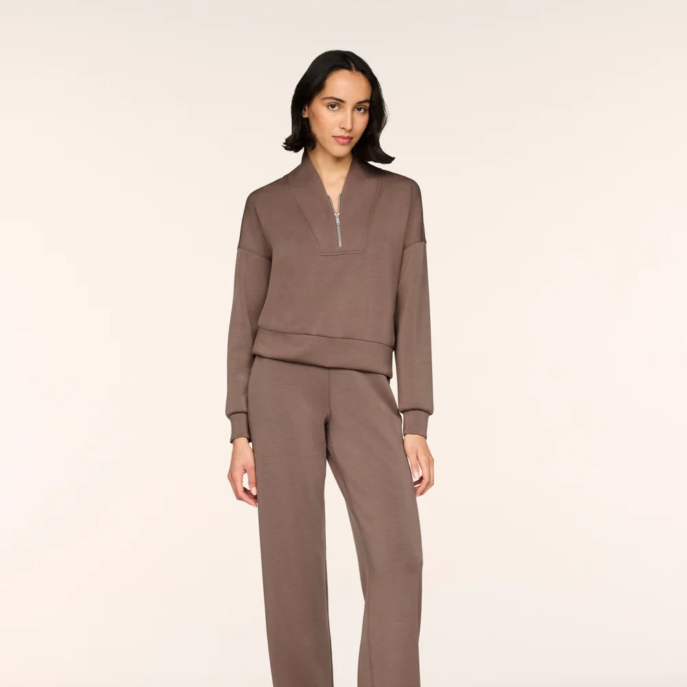 SPANX AirEssentials Shawl Collar Half Zip