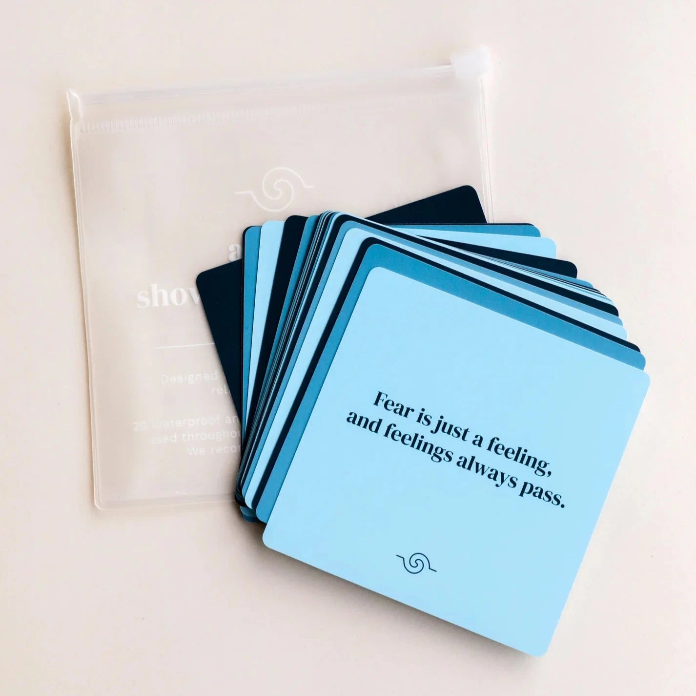 Jax Kelly Shower Affirmation Cards