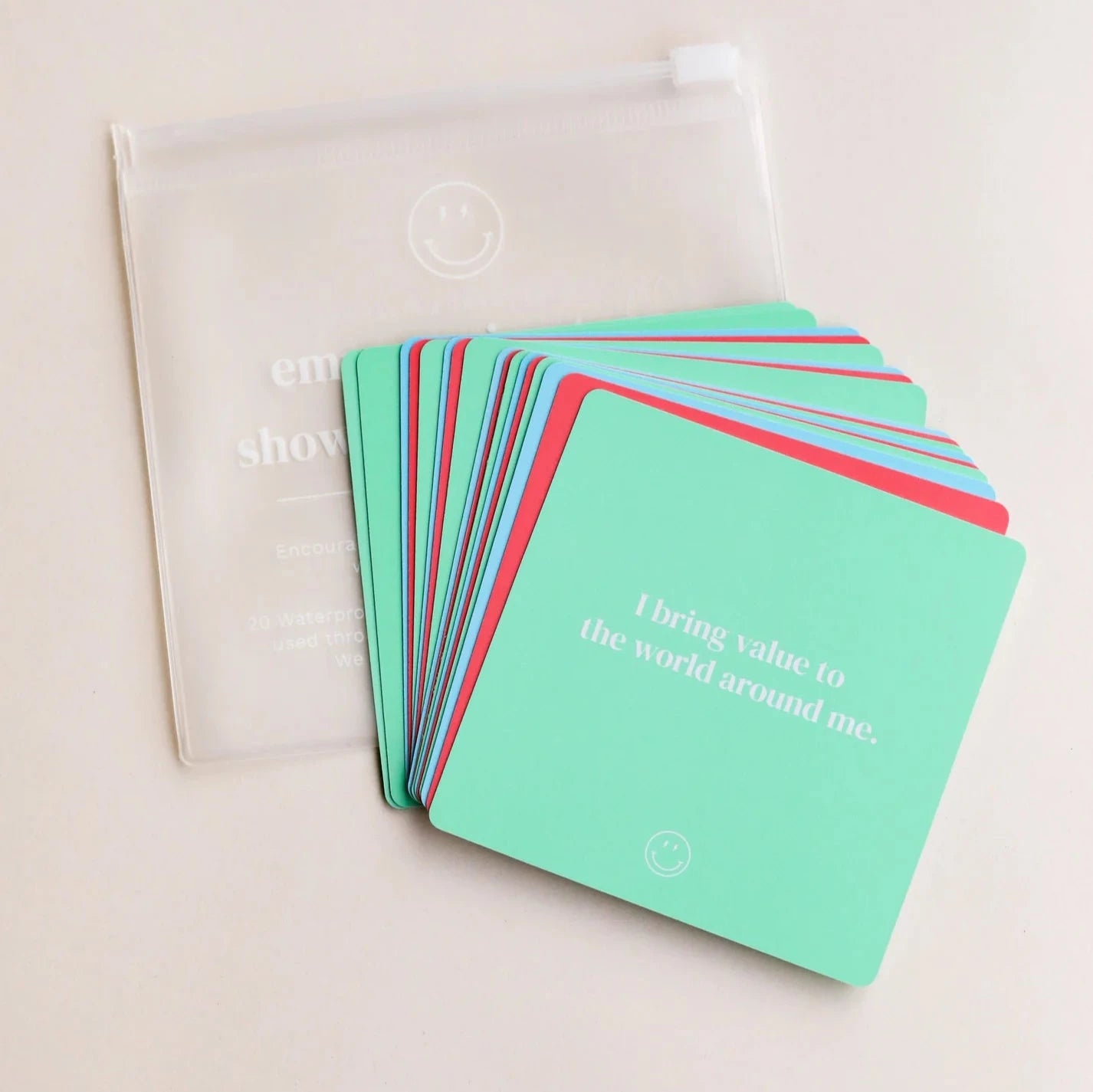 Jax Kelly Shower Affirmation Cards