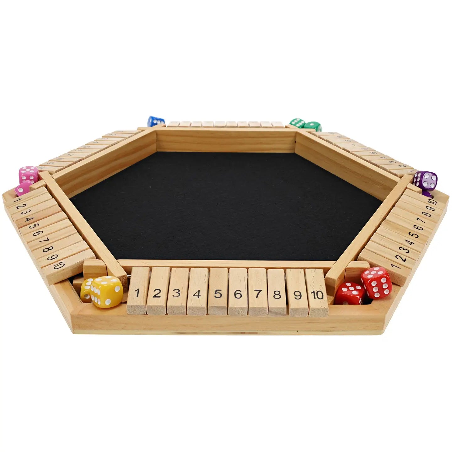 Six Player Shut the Box