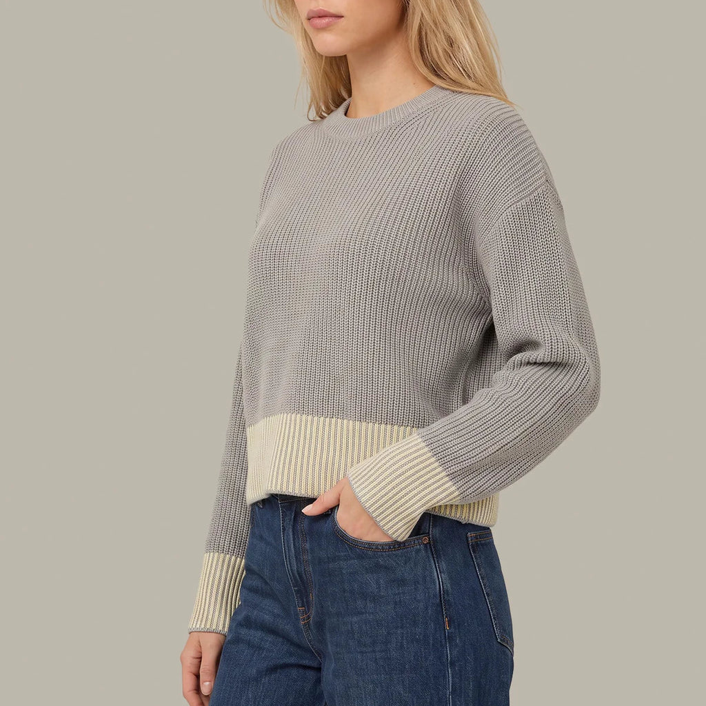 Sienna Stripe Rib Pullover